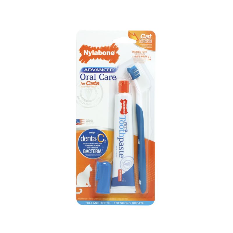 Nylabone - Kit dental para Gatos Advanced Oral