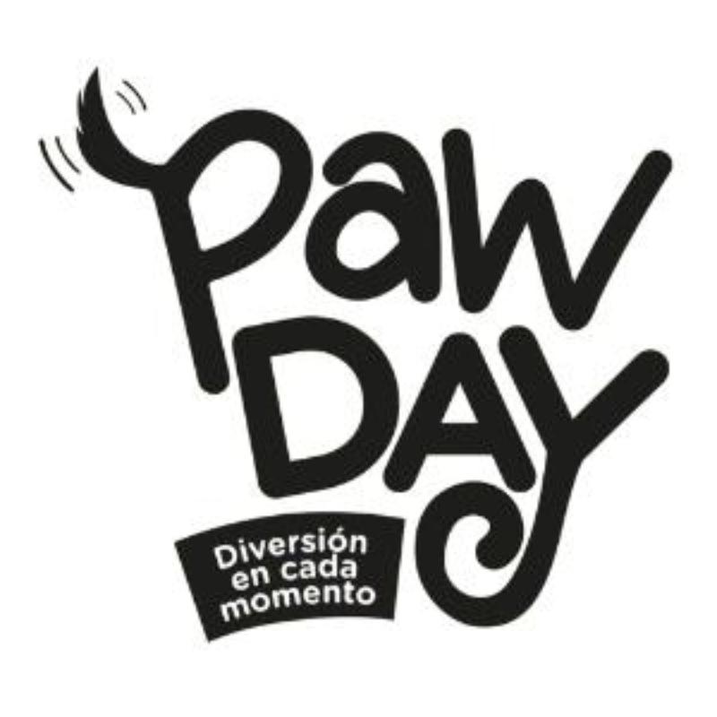 Paw Day - Plato Doble Elevado Metal Grande 43x11 cm