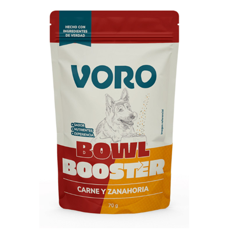 Voro - Bowl Booster Carne Zanahoria