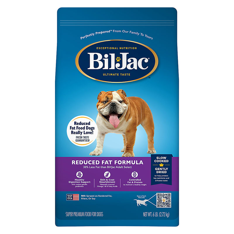 Bil jac reduced fat dog food on sale