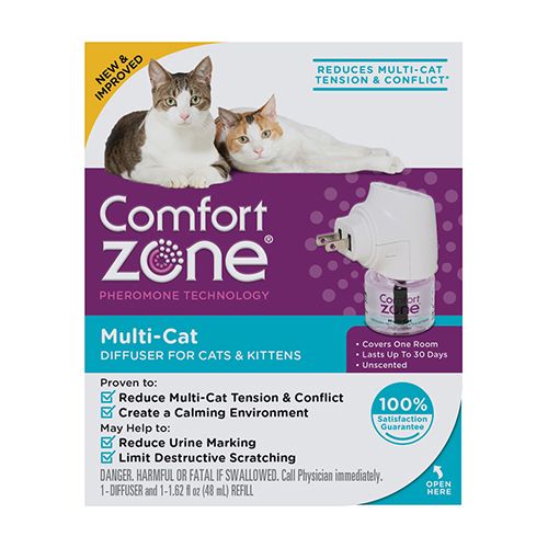 Comfort Zone Difusor de Feromonas Multicat para Gato 