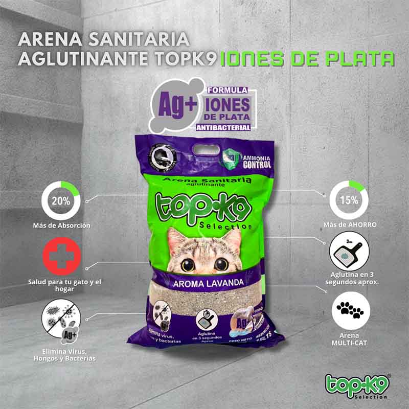 topk9-arena-aglutinante-iones-de-plata-carbon-activo-ammonia-control-aroma-lavanda