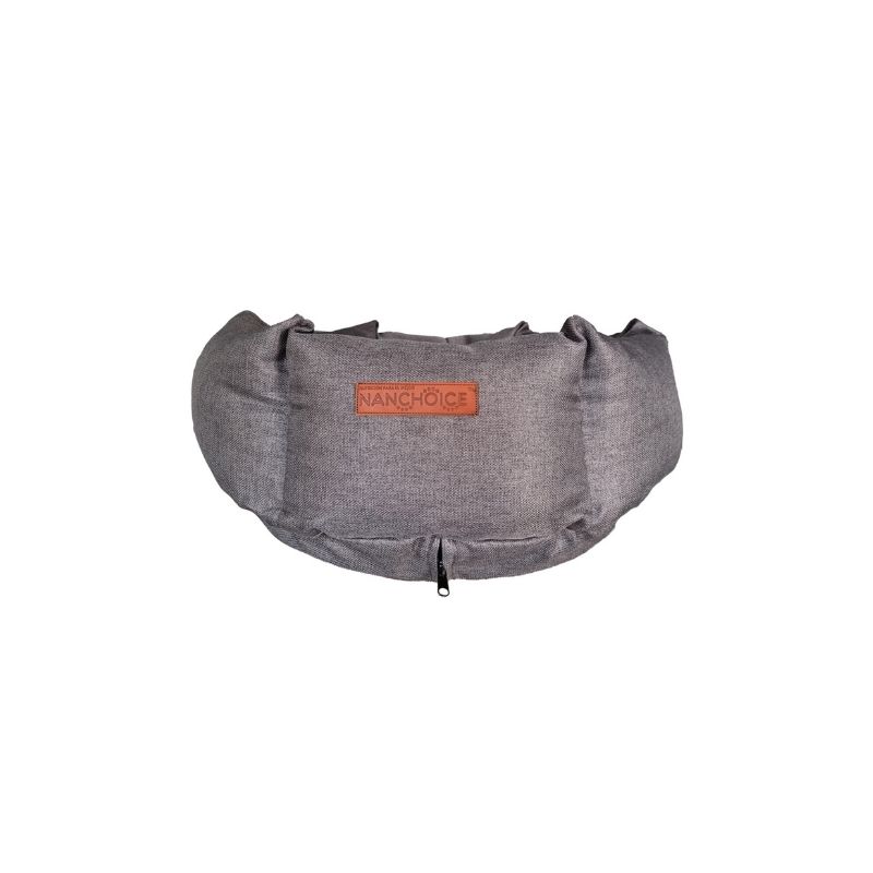 NANCHOICE Cama Nanchoice modelo Roma Mediana Gris