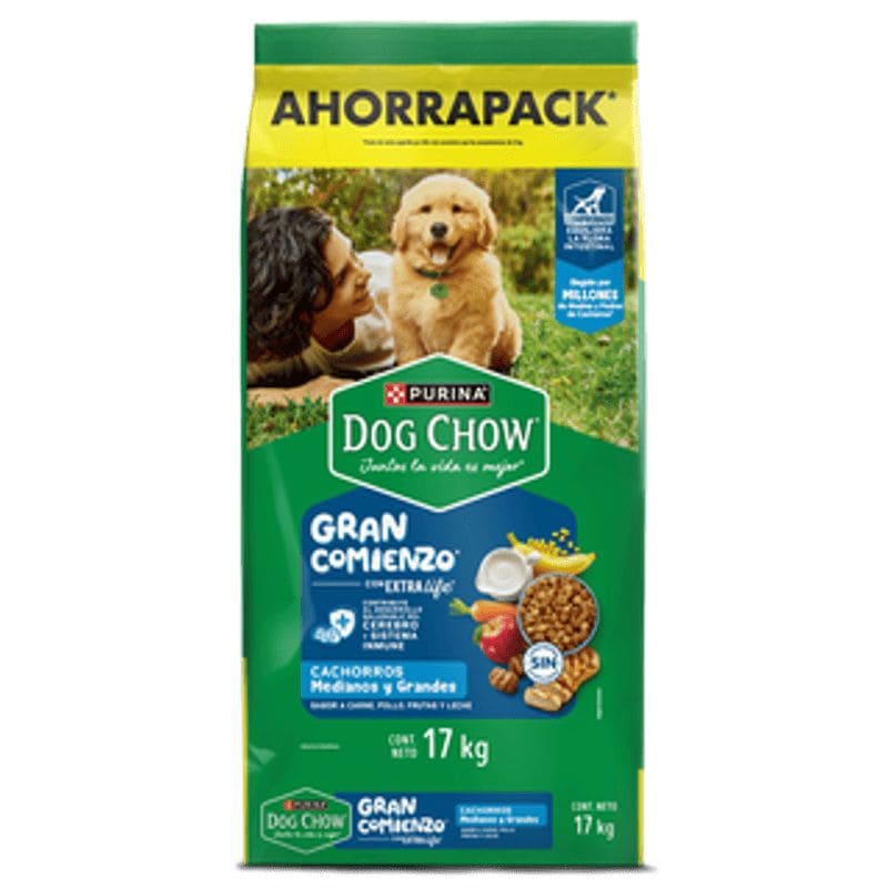 Dog Chow - Salud Visible Cachorros Medianos Y Grandes