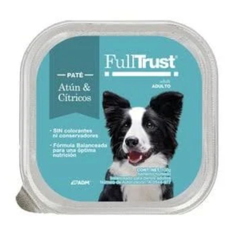 Fulltrust - Alimento Humedo para Perro Adulto Atún y Cítricos