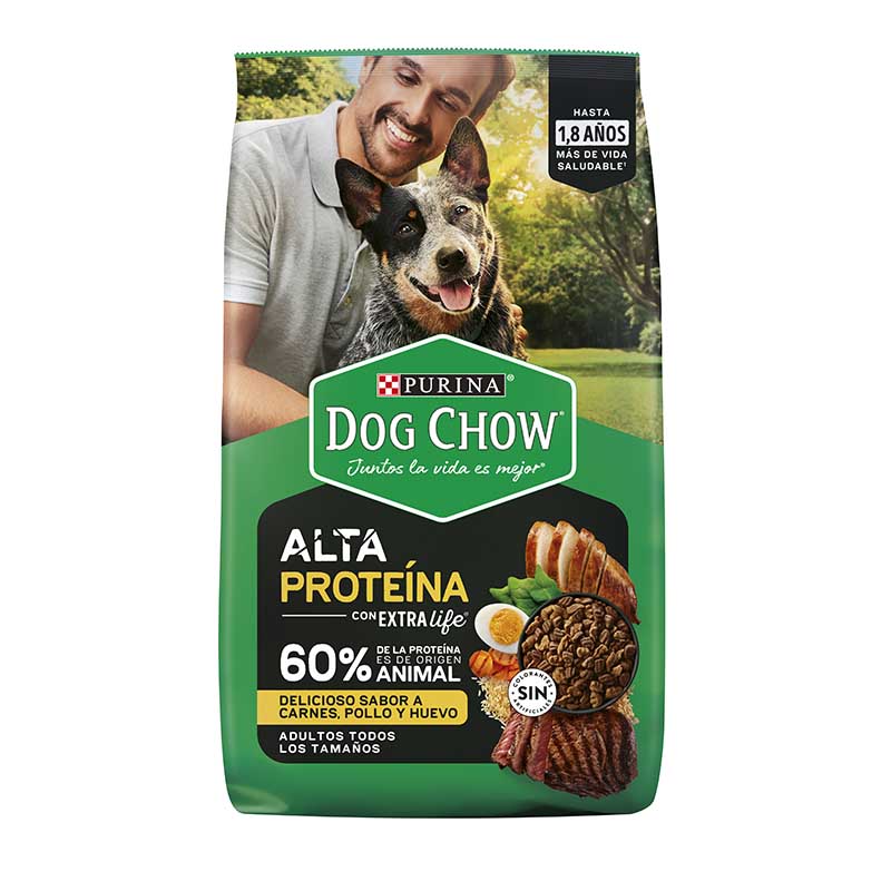 Dog Chow - Alimento para Perro Adulto Alta Proteina