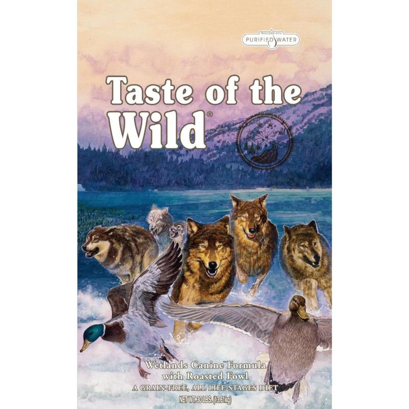 Taste Of The Wild - Wetlands Canine Pato Asado