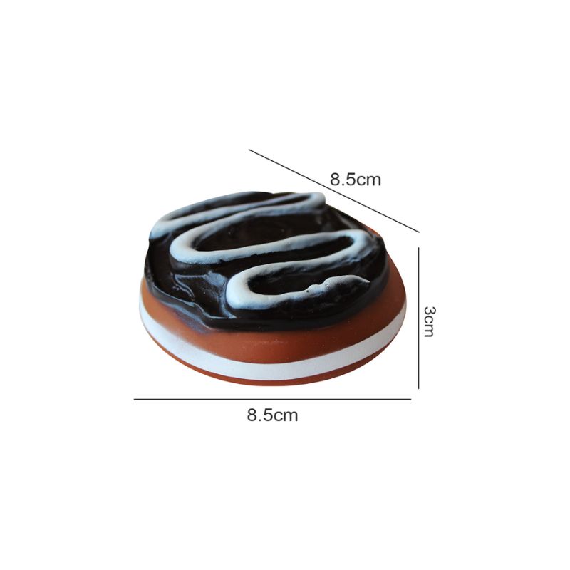 NANCHOICE Juguete Para Perro de Vynil Donas Glass