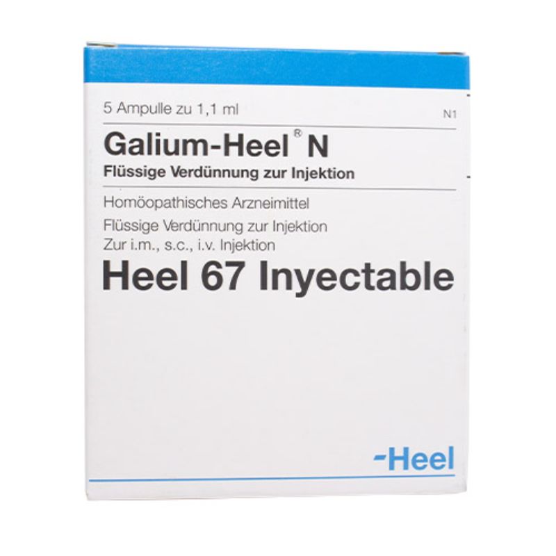 Heel - Galium Heel Caja - 5 Ampollas