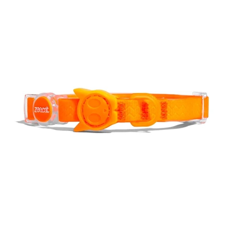 ZEEDOG Collar para Gato Modelo Neopro Tangerine