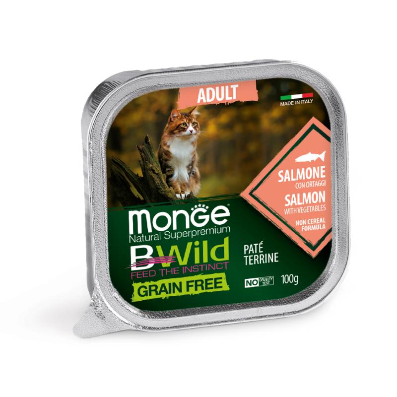 Monge - BWild Grain Free Salmon with Vegetables