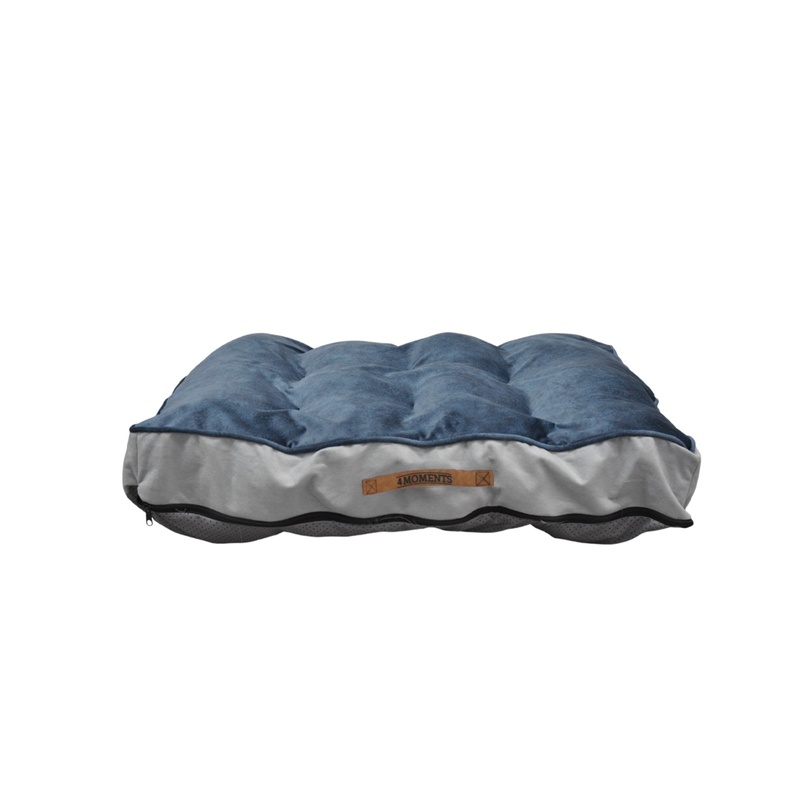 4 Moments - Cama Premium Tela Azul 90x65x32 cm