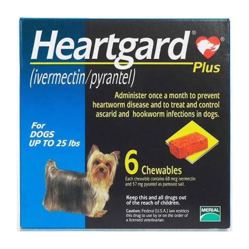 Heartgard Plus - Tabletas Masticables Raza Pequeña Hasta 11 kg