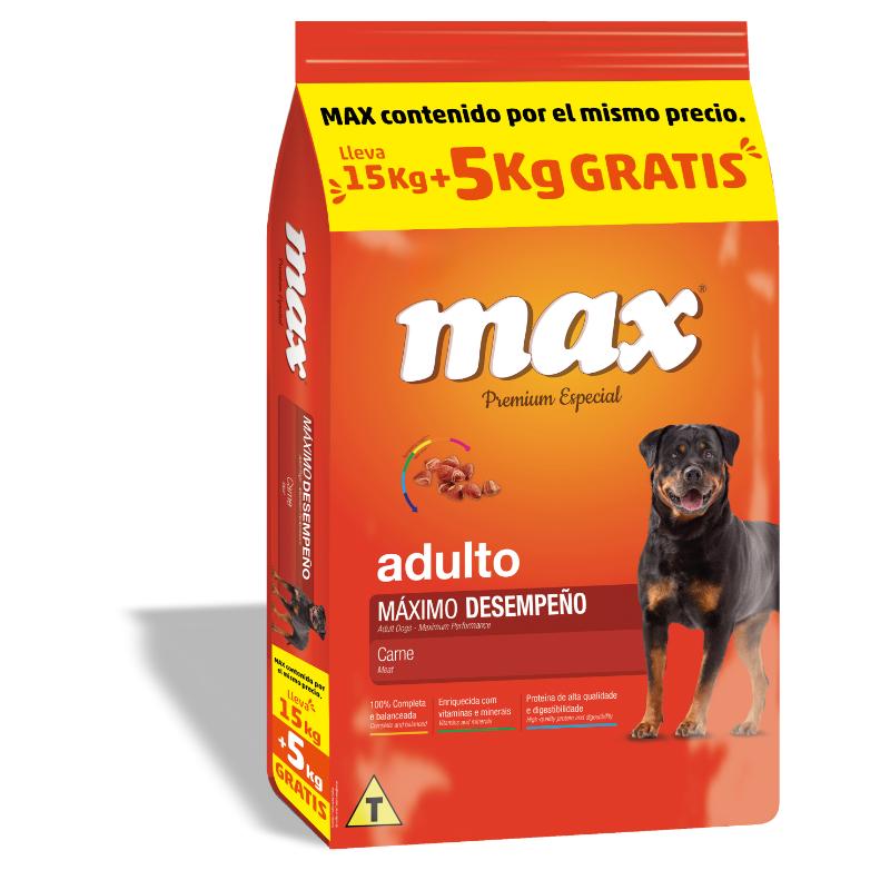 Max - Premium Adulto Máximo Desempeño Carne