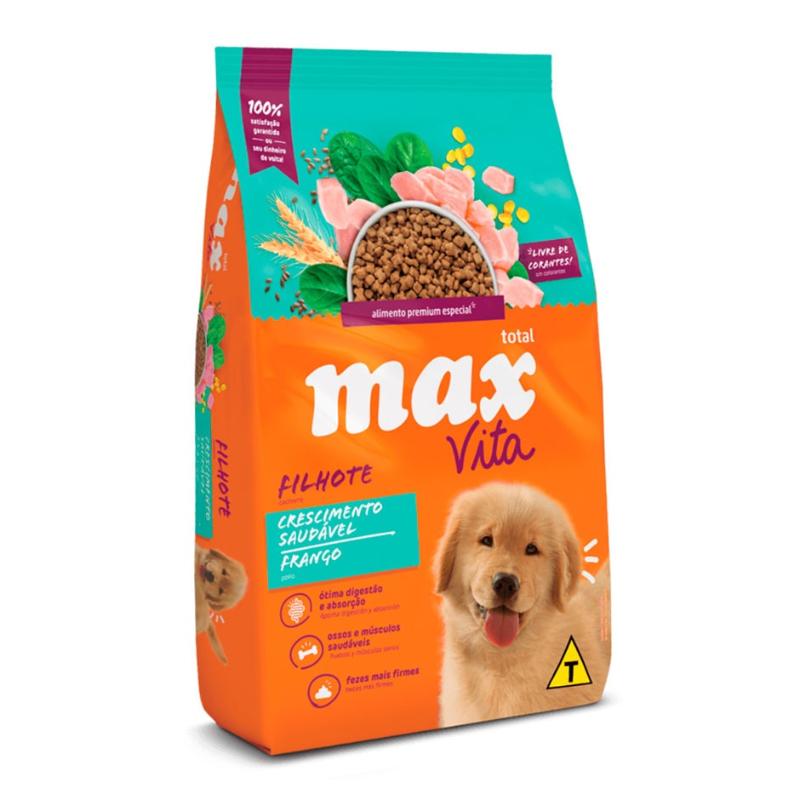 Max Vita - Alimento Perro Cachorro Crecimiento Saludable Pollo