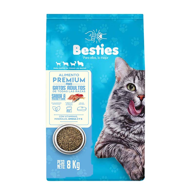 Besties - Alimento Gatos Adultos