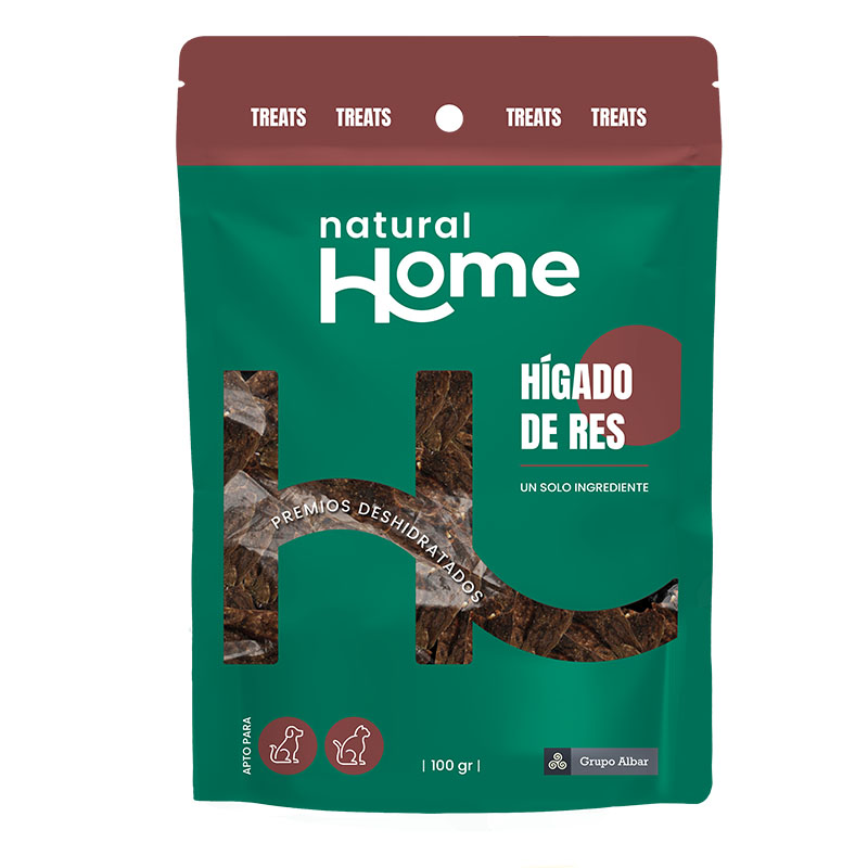 Natural Home - Treats Higado de Res