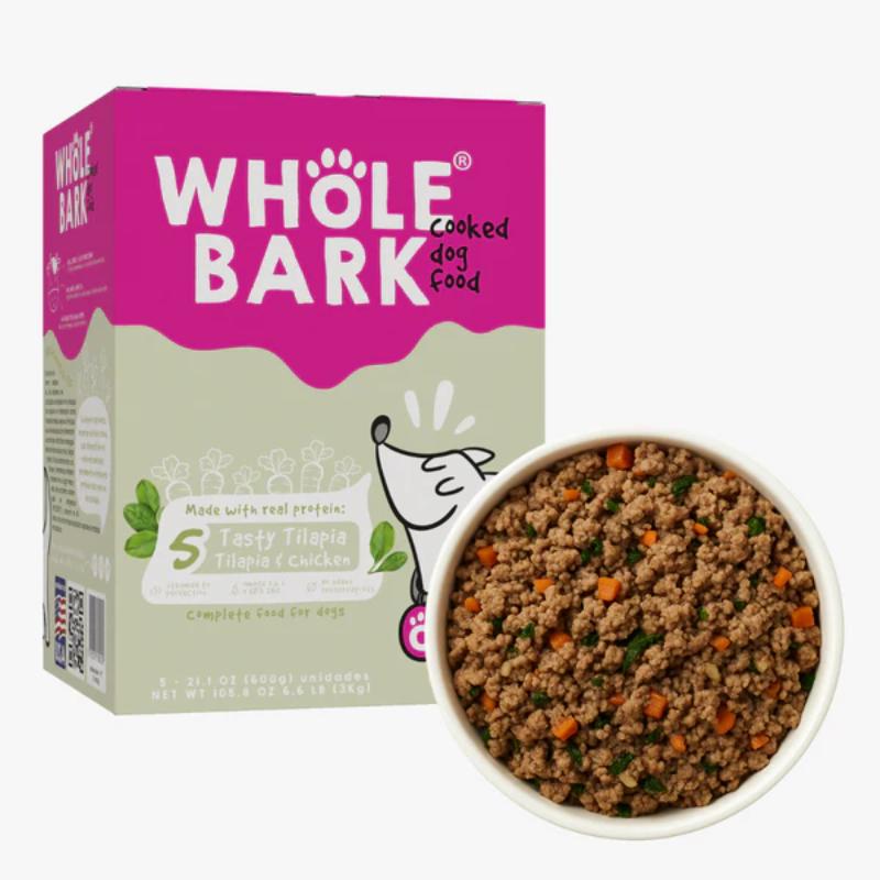 Whole Bark - Tasty Tilapia Cooked Dog Food