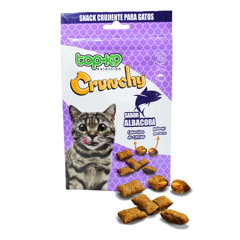 Topk9 - Snack para gato Crunchy