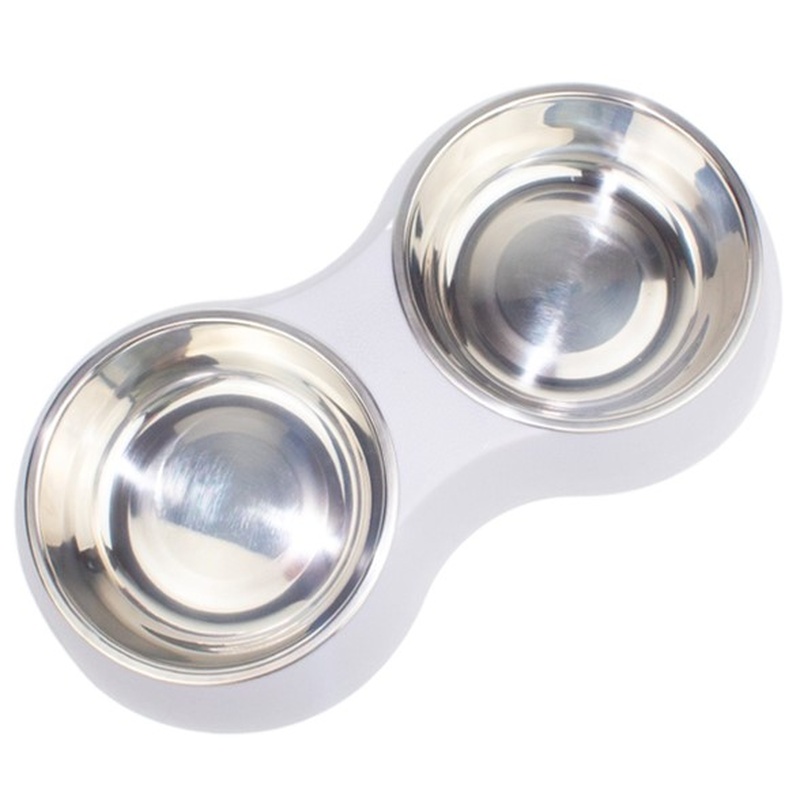 Paw Day - Comedero Doble Bowl Removible 33x17 cm
