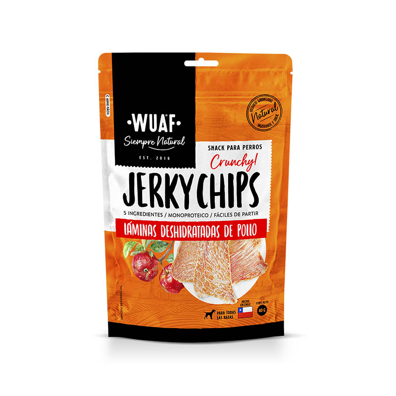 Wuaf - Snack Jerky Pollo Chips