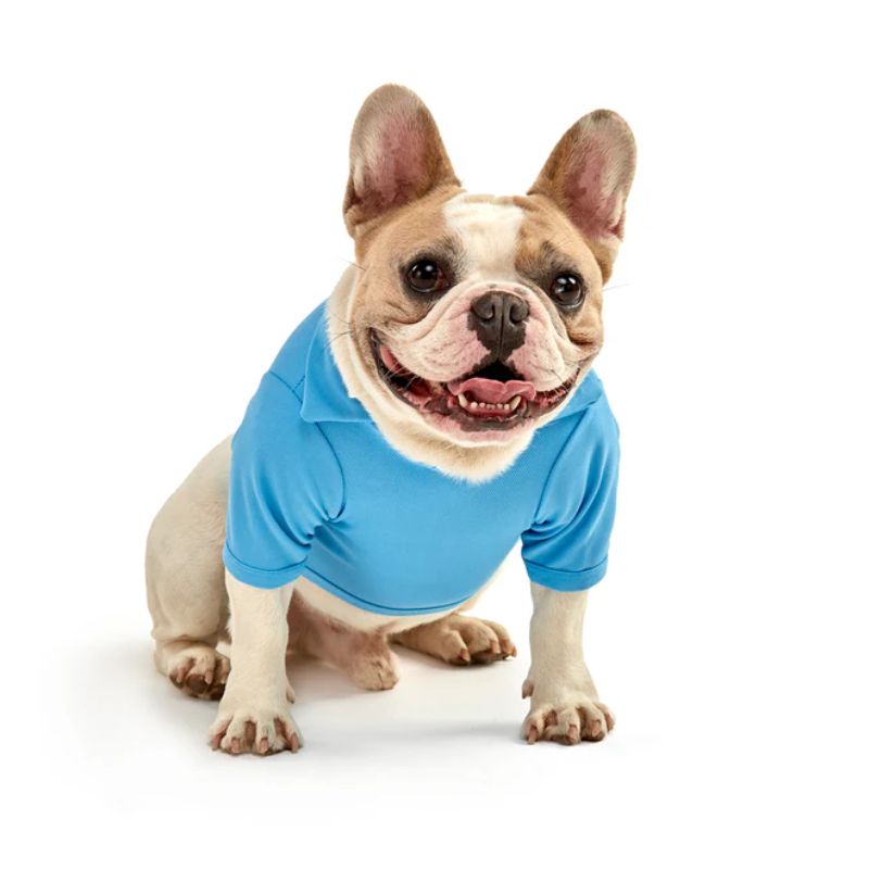 Bonka - Camisa Tipo Polo Azul