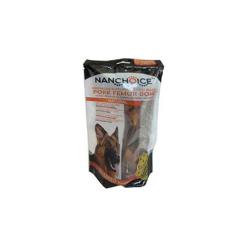 NANCHOICE Hueso Premium de Cerdo Natural Horneado.