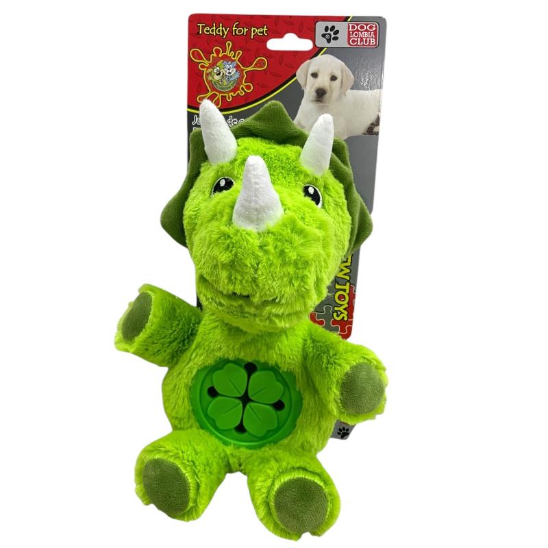 Colmascotas - Juguete Import Peluche Dispensador Dinosaurio