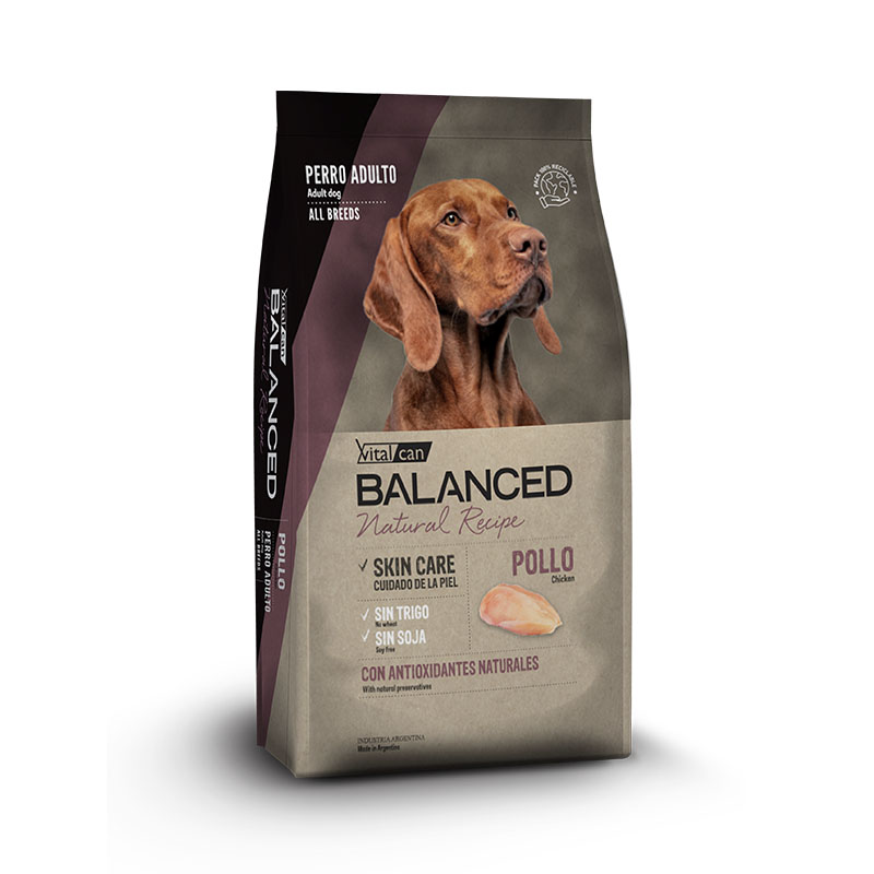 Vitalcan Balanced - Natural Recipe Alimento para Perro Adulto Pollo