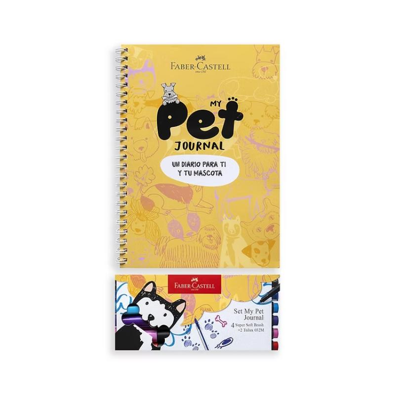 Faber Castell - Kit Pet Journal Mascotas