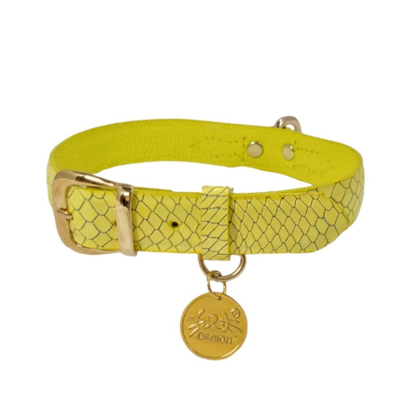 meow-desing-collar-texturizado-serpiente-amarillo