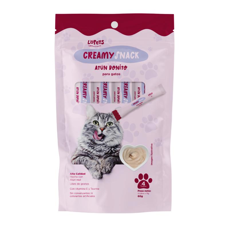 Logus - Snacks Cremosos para Gatos Lopets