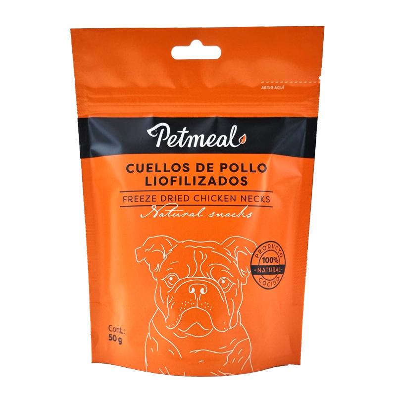 Petmeal Snack Liofilizado para Perros - Cuellos de Pollo
