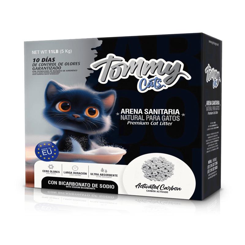 Tommy - Arena Carbón Activado - Caja