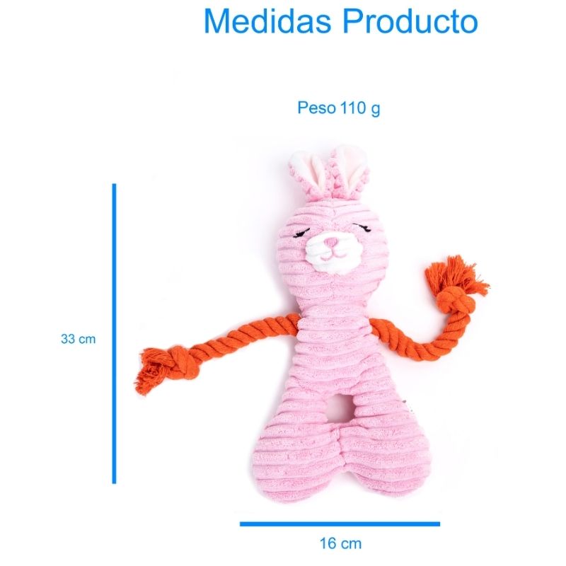 new-pet-juguete-de-peluche-para-perro-pink-rabbit