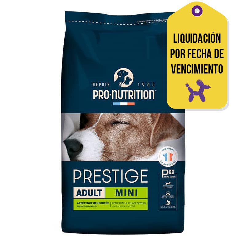 Prestige - Alimento para Perro Adulto Mini F.V. 06-08-2025