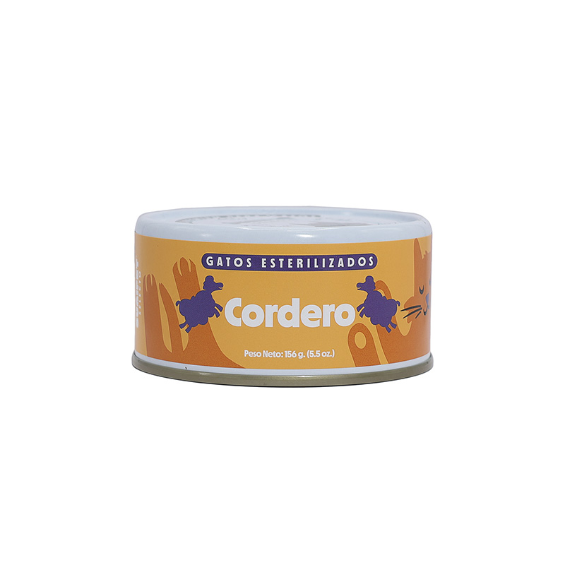 'SuniSelecto - Alimento Húmedo Gato esterilizado, receta Cordero