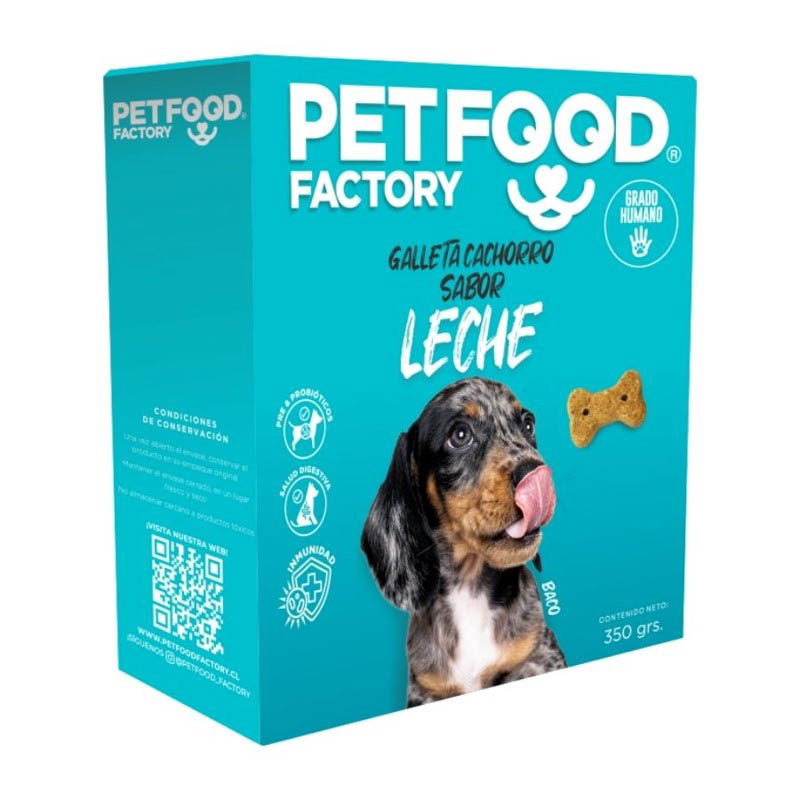 Pet Food Factory - Galleta Huesito Cachorro Leche