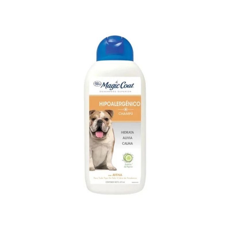Magic Coat - Shampoo Hipoalergénico con Avena Esencia de Pepino