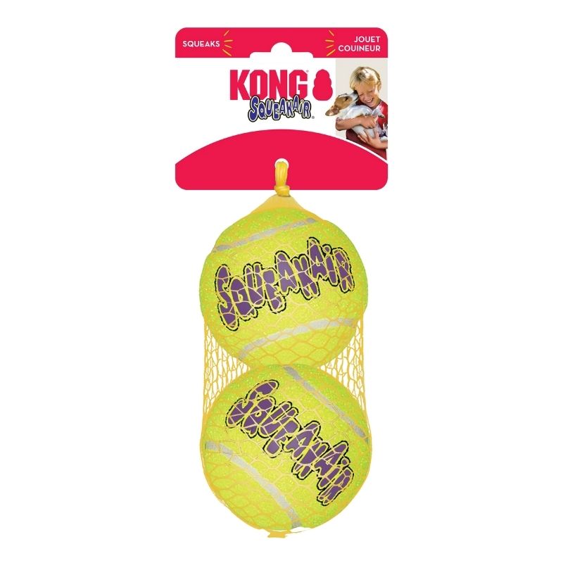 KONG Pelota para Perro Squeakair 2 Piezas
