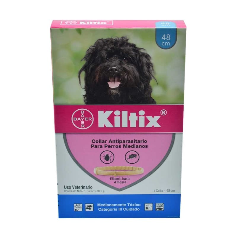 Kiltix - Antipulgas Perros Medianos.