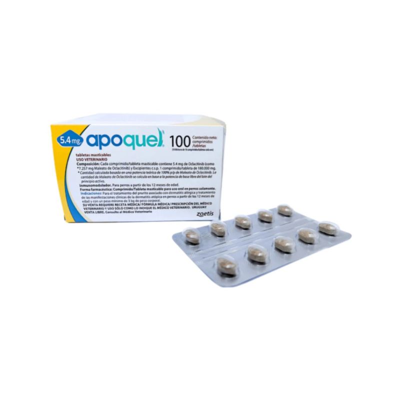 Apoquel - Tratamiento Dermatológico 20 Tabletas Masticable