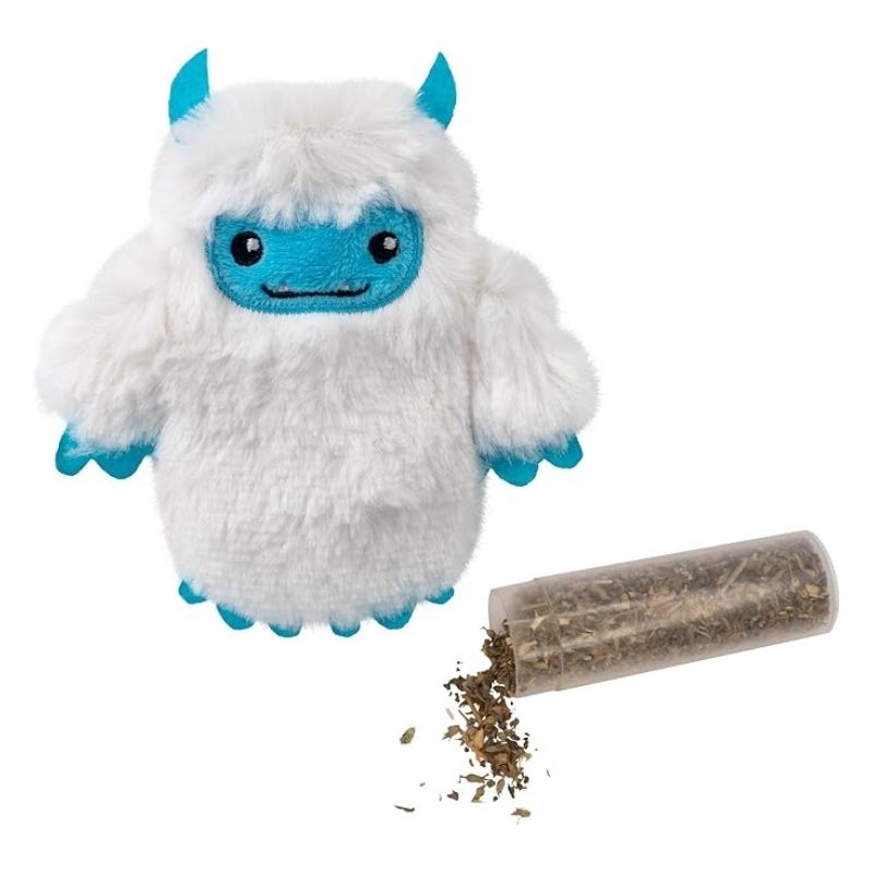 kong-muneco-navideno-gnome-rellenable-con-catnip-para-gato