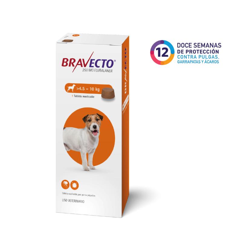 Bravecto - Perros De 4,5 Hasta 10 Kg