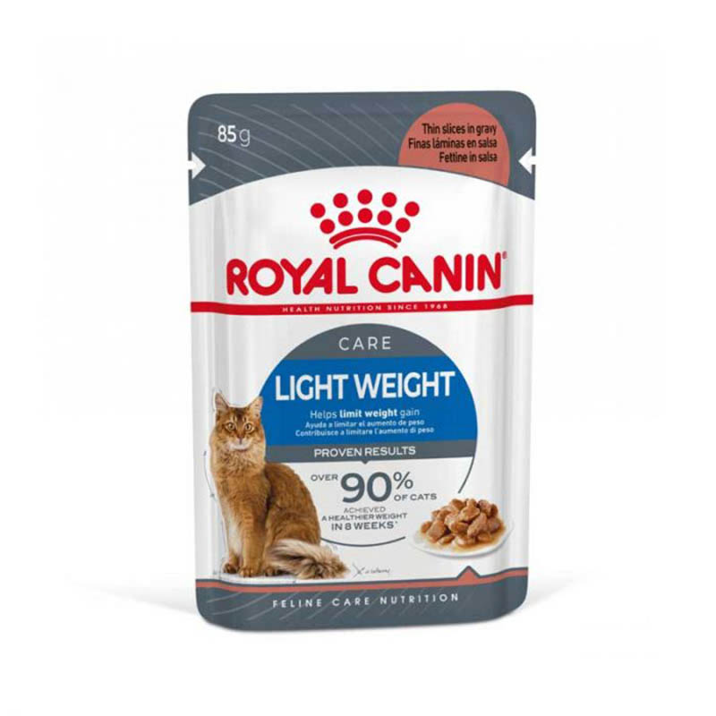 Royal Canin - Alimento Húmedo Light Weight Care Felino Pouch