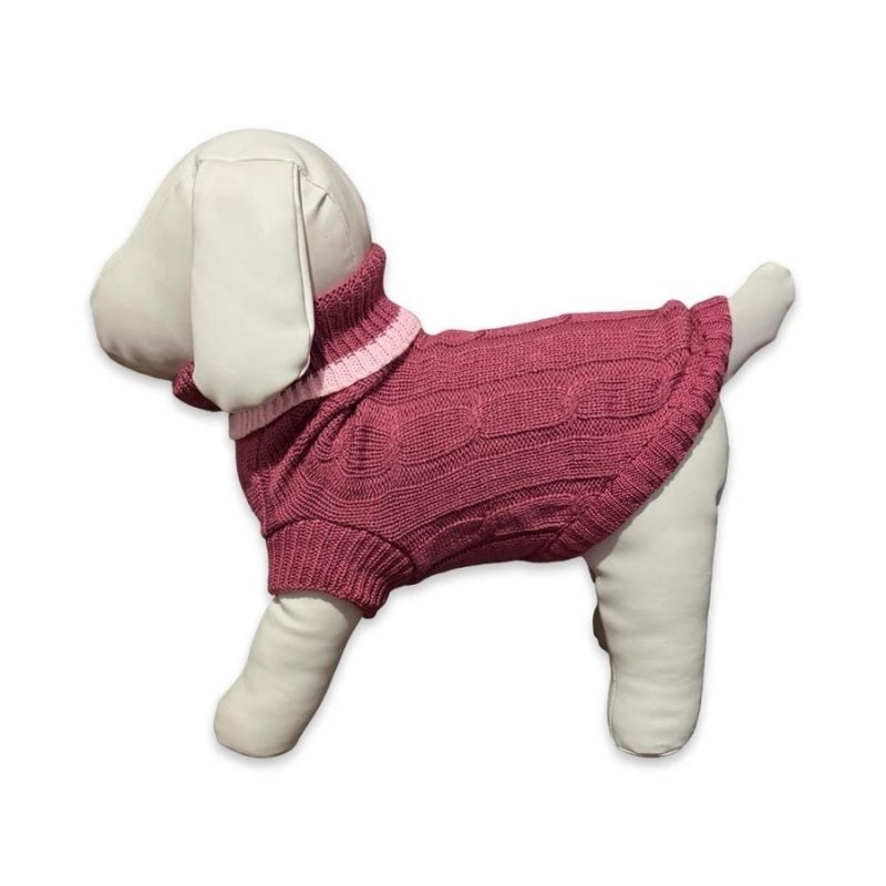 NAUGHTY DOG - Suéter Tejido Color Rosa