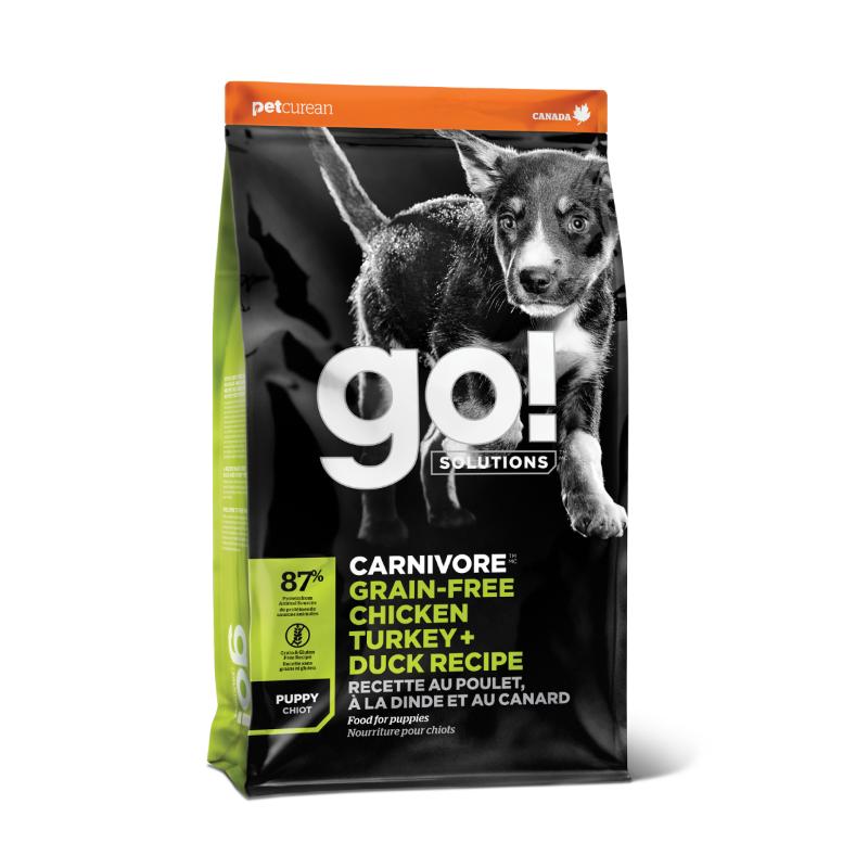 Go! - Carnivore Grain-Free Chicken Turkey+Duck Puppy