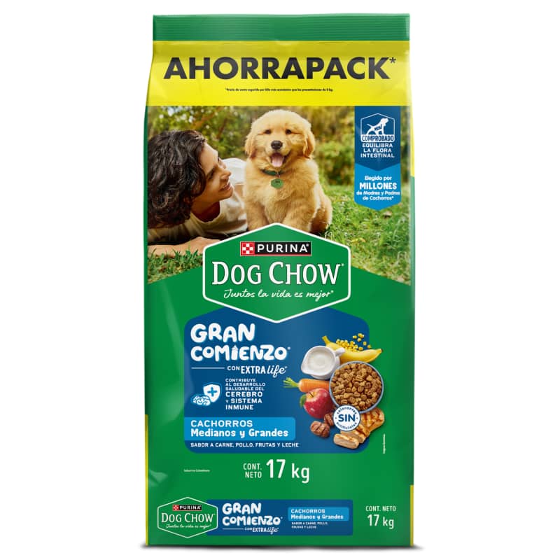 Dog Chow - Salud Visible Cachorros Medianos Y Grandes