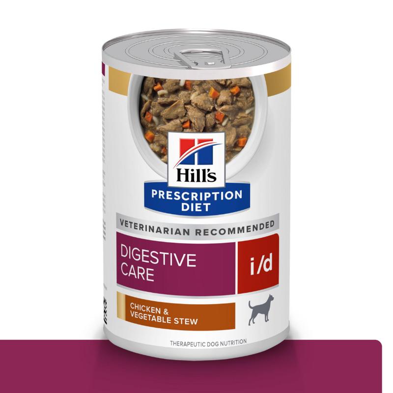 Hills - Prescription Diet I/D Digestive Care Chicken & Vegetable Stew Lata Dog