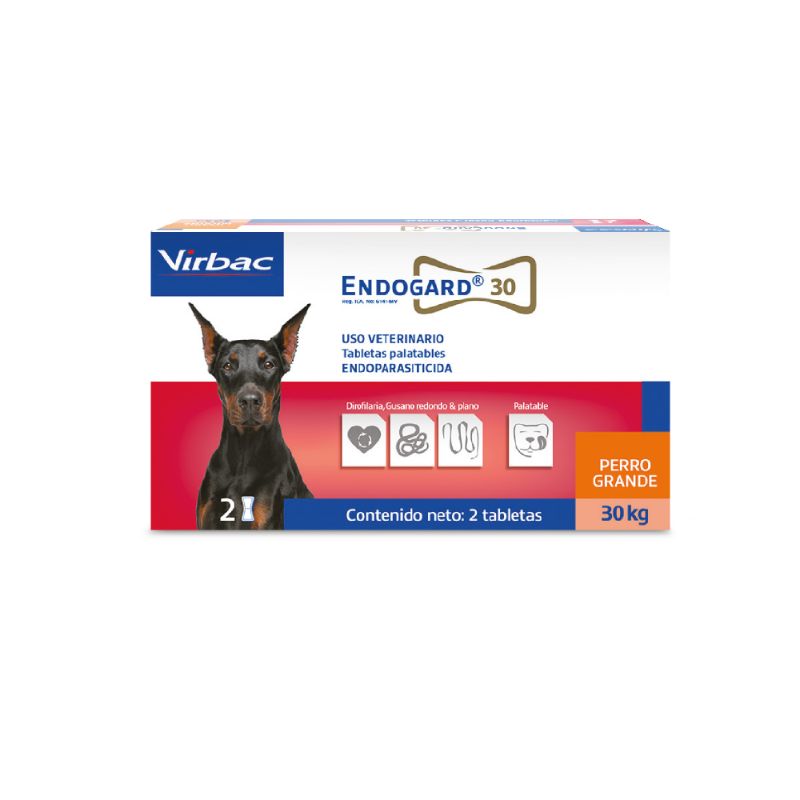 Virbac - Endogard Perros Hasta 30 Kg